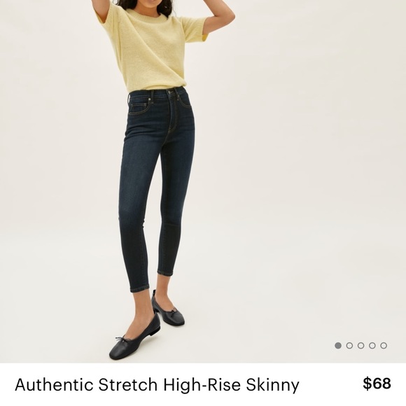 Everlane Denim - Everlane stretch high rise skinny jeans 30 ankle